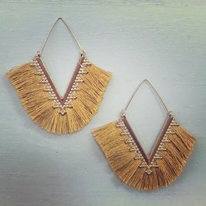 (New) Boho Fringe Earrings